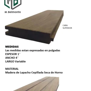 Piso Entablonado Lapacho Premium